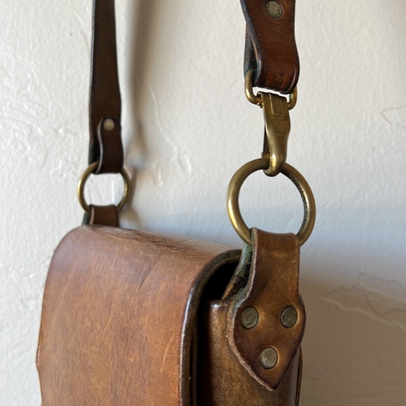 Vintage Leather Crossbody bag - Picture 5 of 5